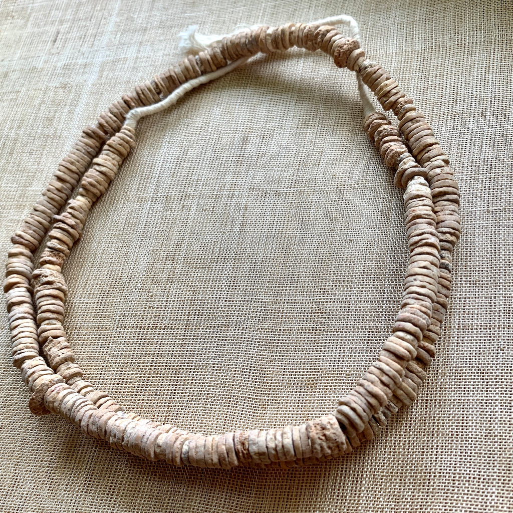 HUGE Strand of Old Ostrich Shell Beads from Togo – Ade's Alake Gallery