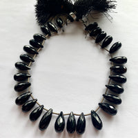 Black Onyx Briolettes,  India