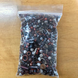 Mixed Brown Glass One Pound Bag