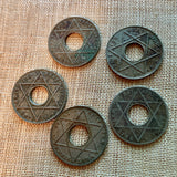 Set of 1959 Nigerian "One Half Penny" Coins