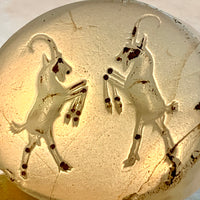 Ancient Afghan Seal Pendant, Mountain Goats