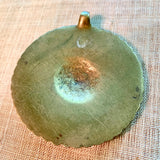 Large Round Brass Pendant, Nepal