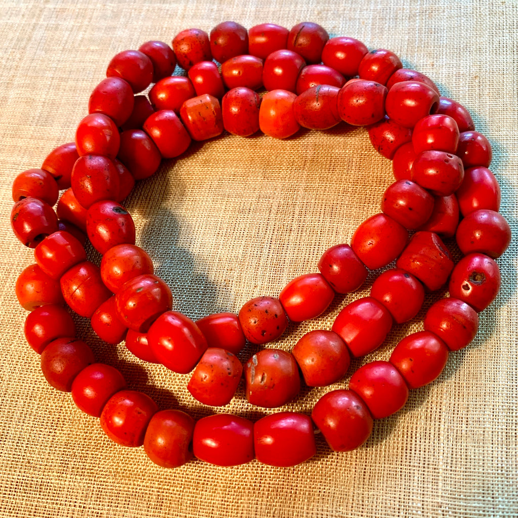 Sherpa Coral Beads, Nepal