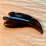 Lou Zeldis Horn Pendant, Leaf