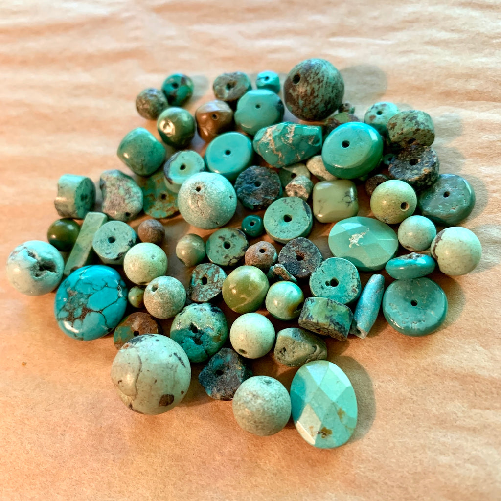 Turquoise Beads Grab Bag