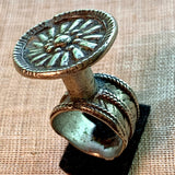 Unique Antique Silver Ethiopian Ring