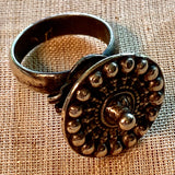Unique Antique Silver Ring, India