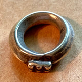 Antique Silver Ring, Ethiopia