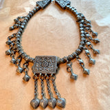Antique Afghan Silver Necklace Beads and Components