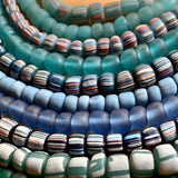 Java Matte Black Glass Beads