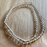 Antique Clear Vaseline Beads
