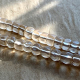 Antique Clear Vaseline Beads