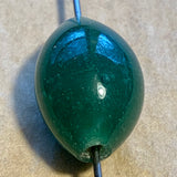 Antique Peking Glass Bead, Green