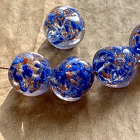 Smaller 1960's Venetian Blue Beads