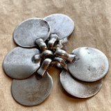 6 Antique Silver Charms, India