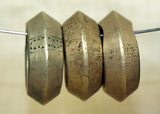 Large "German Silver" Ring with Ridge from Ethiopia