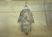 Elegant Vintage Hand of Fatima Pendant