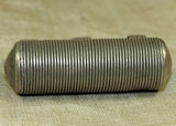 Antique Silver Cylindrical Pendant from Ethiopia
