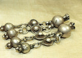 Pair of Antique Silver Dangles from Ethiopia
