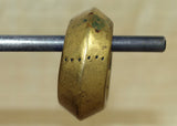 Antique Weighty Brass Ring from Ethiopia