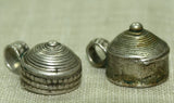Small Round Silver Telsum from Ethiopia