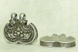 Antique Silver Floral Indian Pendant