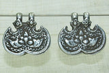 Antique Silver Floral Indian Pendant