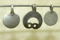 Set of silver dangles from India
