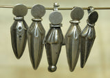 Set of Silver Pepper/Dagger Drops from India