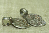 Vintage Silver Paisley Pendant, India