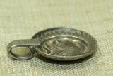 Silver Krishna Amulet
