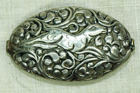 New Silver Bead from Nepal, Deer