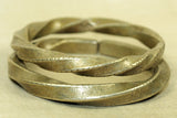 Pair of Twisty Brass Bracelets from Niger