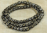Strand Silver Tone 7mm Cornerless Cubes from Niger