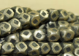 Strand Silver Tone 7mm Cornerless Cubes from Niger