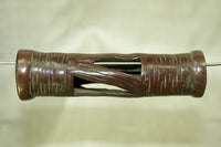 Large Cast Bronze Nigerian Tubes