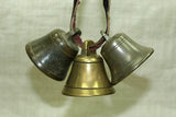 Set of Brass Cast Bells from Nigeria