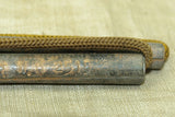 Vintage Copper Buddhist Prayer Scroll from Thailand