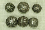 Set of Vintage Yemen Silver Beads