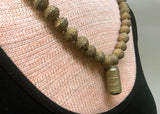 Yorbua Bumpy Brass Beads, Strand
