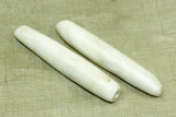 Pair of Shell beads from Nagaland, India
