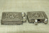 Antique Silver Prayer Box pendant from India
