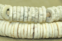 Vintage Ostrich Shell Beads, Kenya