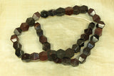 Strand of Idar-Oberstein Faceted Bicone beads