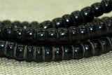 Antique Czech Black Seed Beads, 10º