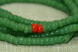 Antique Greasy Green 11º Seed Beads