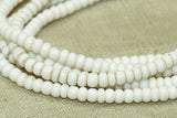 Venetian Seed Beads, 8º Old White