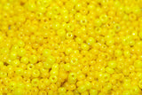 Vintage Opaque 20º Yellow Seed Beads