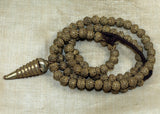 Vintage Yoruba Fabricated Brass Beads and Pendant