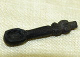 Pair of Small Black Palmwood "Baby Spoons"; Lou Zeldis Studios